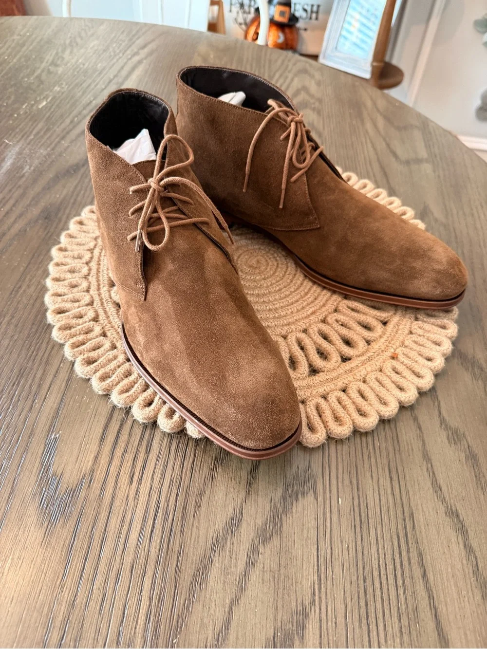 To Boot New York Adam Derrick Leigh Mid Brown Suede Chukka Boot Sz 10